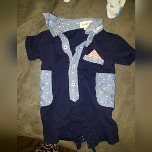 Boys 0-3m onesie